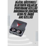 MiraLive Kablosuz Bluetooth Kulaklık Powerbank Özellikli Göstergeli Hd Mikrofon - Çok Renkli