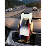 MiraLive Kablosuz Şarjlı Araç Telefon Tutucu Sensörlü Otomatik Kilit 360 Derece Döner - 1 - Renkli