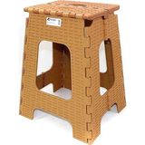 MiraLive Katlanır Rattan Tabure Büyük - Renkli - 1