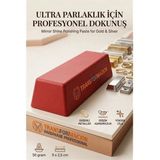 MiraLive Kırmızı Cila 50GR Altın & Gümüş Için Son Kat Ayna Parlaklığı 723046 - Çok Renkli