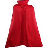 MiraLive Kırmızı Renk Yakalı Pelerin 120 cm (K95) - standart