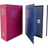MiraLive Kitap Görünümlü Gizli Kasa Büyük Boy Anahtarlı Kilitli Para Kasası