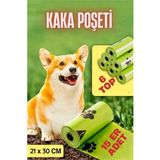MiraLive Köpek Kaka Poşeti 90 Adet Köpek Dışkı Poşeti 720858 - Renkli - standart