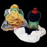 MiraLive Küçük Boy Mikrofiber Havlu Mop Paspas (4887) - Renkli - 1