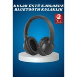 MiraLive Kulak Üstü Kablosuz Bluetooth Kulaklık Yüksek Ses Kaliteli Anc Özelliği - Çok Renkli