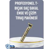 MiraLive LCD Ekranlı Şarjlı Tıraş Makinesi Erkek Saç Sakal Kesme