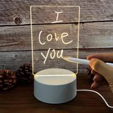MiraLive LED Çizim Tableti Gece Lambası - Renkli - standart