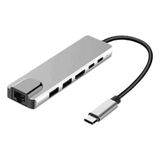 MiraLive Macbook Pro/air Uyumlu USB Type-C 8 In 1 Hub Dönüştürücü Çevirici Çoklayıcı USB Hdmı Micr - Renkli