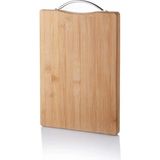 MiraLive Metal Tutacaklı Lüx Bambu Kesme Tahtası 30CM X20CMX1.8CM - Renkli