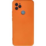 MiraLive Mey Ithalat® General Mobile Gm 21 Kılıf Nano Içi Kadife Silikon - Turuncu - Renkli