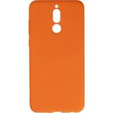 MiraLive Mey Ithalat® Huawei Mate 10 Lite Kılıf Nano Içi Kadife Silikon - Turuncu - Renkli