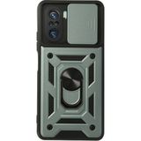 MiraLive Mey Ithalat® Poco F3 Kılıf Pars Lens Yüzüklü Silikon - Yeşil - 1 - Renkli