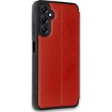 MiraLive Mey Ithalat® Samsung Galaxy A16 5g Kılıf Flip Cover - Kırmızı - Renkli