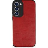 MiraLive Mey Ithalat® Samsung Galaxy S23 Plus Kılıf Loop Deri Silikon - Kırmızı - 1 - Renkli