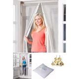 MiraLive Mıknatıslı Kapı Sinekliği Tül Perde 105 x 210 cm (4887) - Renkli
