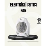 MiraLive Mini Elektrikli Isıtıcı – Taşınabilir Fanlı Isıtma Sistemi - Renkli
