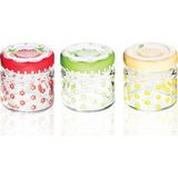 MiraLive Mini Yuvarlak Saklama Kavanozu Fruit -SGM07560 - Renkli