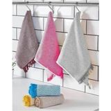 MiraLive Mutfak Havlusu 3 Lü 30X50 cm -EV332 - Renkli - 30 x 50 cm