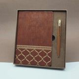 MiraLive Öğretmenler Günü Hediyesi Kutulu Deri Defter Kalem Seti - Renkli - standart