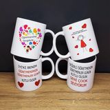 MiraLive Öğretmenler Gününe Özel Baskılı Kupa Bardak - Renkli - standart