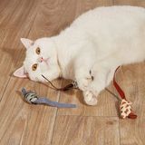 MiraLive Peluş Fare Kedi Oyuncağı 3 Adet - 1 - Renkli