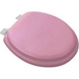 MiraLive Pembe Yumuşak Klozet Kapak Büyük Puf 42X41 cm (4887) - Renkli