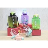 MiraLive Pipetli Su Matarası 1100 ml Bpa Içermez ALK3149 - Renkli - standart