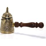 MiraLive Pirinç Cezve 4.75'' Inç Model 1 - Renkli - standart