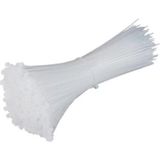 MiraLive Plastik Çırt Kelepçe 100 Parça Beyaz 2.5X100MM (K95)