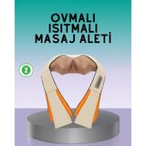 MiraLive Profesyonel Ovmalı Masaj Aleti Isıtmalı Vücut Masajı Için Pratik Kullanım - Renkli