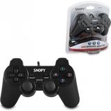 MiraLive Ps3 Siyah Oyun Kolu Analog Titreşimli USB Kablo 15 Tuş - 2 Analog - 8 Yön Tetikleyici 1.8mt Kablo (K95)