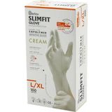 MiraLive Reflex Slimfit Glove KOD-028 L-Xl Krem Pudrasız Muayene Eldiven 100LÜ (4887)