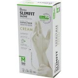 MiraLive Reflex Slimfit Glove KOD-029 M Krem Pudrasız Muayene Eldiven 100LÜ (4887)