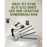 MiraLive Rgb LED Araç Içi Aydınlatma – Kumandalı Sistem - 1