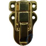 MiraLive Sandık, Kutu Klipsi, Ön Kilidi - 48X30MM, Altın, 1 Adet - 48 x 30 mm - Renkli