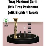 MiraLive Şarjlı Titanyum Bıçaklı Saç Kesme Makinesi - Renkli