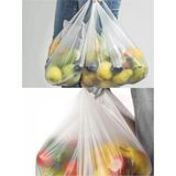 MiraLive Şeffaf Atlet Poşet Orta Boy 28X50 cm 1 Paket Takriben 200 Adet - 28 x 50 cm