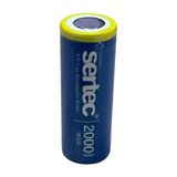 MiraLive Sertec 3.7V Li-Ion 18500 2000 Mah 3c Şarjlı Pil - 1 Adet