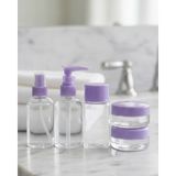 MiraLive Seyahat Için 5’li Şeffaf Kozmetik Şişe Seti 30 ml