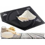 MiraLive Silikon Çok Amaçlı Geniş Hamur Matı Hamur Açma Matı 40*50 cm (4887)
