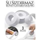 MiraLive Su Geçirmez Küvet Lavabo Duş Bandı 3 Metre Flexia Design 716468 - Renkli