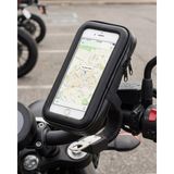 MiraLive Su Geçirmez Motosiklet Scooter Telefon Standı Dokunmatik Ekranlı Bisiklet Tutucu - 1 - Renkli