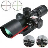 MiraLive Süper Zoomlu – Lazerli – Profesyonel Av Tüfeği Dürbünü 2.5-10X40/E