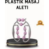 MiraLive Taşınabilir 3D Masaj Rulosu – Kas Rahatlatıcı ve Yağ Azaltıcı Masaj Cihazı - Renkli
