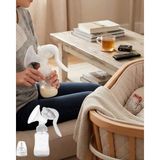 MiraLive Taşınabilir Manuel Göğüs Pompası Ayarlanabilir Vakumlu 180 ml Şişeli