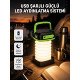 MiraLive Taşınabilir Şarjlı LED Lamba – Dokunmatik Kontrol, Üç Kademeli Işık ve Uzun Ömürlü Pil - 1 - Renkli