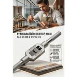 MiraLive Transformacion Kılavuz Kolu M1-M8 Ayarlı Vida Diş Açma Aparatı No:0 723240 - Çok Renkli