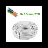 MiraLive Ttr 3x2.5 mm Kablo 100 mt - Renkli