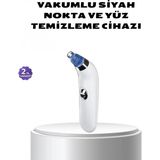 MiraLive Vakumlu Siyah Nokta Temizleme Cihazı – 5 Kademe Güç ve 4 Başlıklı Derin Cilt Bakımı