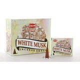 MiraLive White Musk Aromalı Konik Tütsü - Renkli - standart